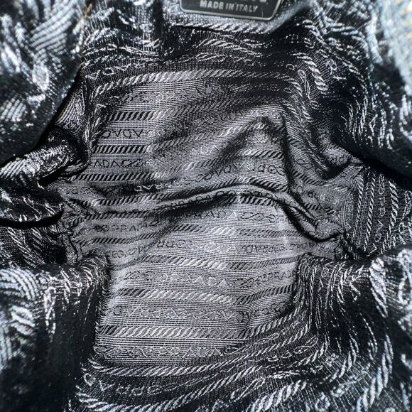 Prada Bronze Detail Pochette Bag - Picture 6 of 8